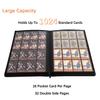 1000+ Pockets Trading Card Binder,16 Pockets Card Ablum Fit for MTG/TCG/Commander/Magic,Premium Card Binder Compatible with Soccer,Baseball,Basketball and Game Card (Orange) view 2