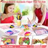 24 Pack Valentines Day Gifts for Kids Classroom Mini Pop Fidget Toys Keychain with Valentines Cards for Kids School, Valentines for Class Valentines Exchange Cards Party Favor Toddlers Girls Boys view 4