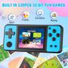 32 Bit Handheld Games for Kids Preloaded 139 Video Games, Kids Travel Toys view 2