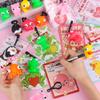 28 Pack Valentines Day Cards for Kids Classroom Valentines Day Gifts for Kids School with Poping Eye Animals Keychain Valentines for Class Valentines Exchange Cards Party Favors Exchange Gift Set view 4