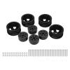 Alomejor RC Car Wheel Hub, Aluminum Alloy Wheel Rim Hub Reduce for Fj40 C14 C24 B14 B24 B16 B36 1/16 Model Vehicles (Black) view 2