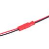 JST Connector Kit, Male Female Wire Connectors 40Pcs JST Male Cables, Silicone 2 Pin Connector Wire, 24 AWG Female Plug Connector with 10cm Wire Cable Coaxial Cable Connector for view 3