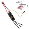 ANGGREK RC Brushless ESC, 40A Speed Controller Brushless ESC RC Drone Helicopter FPV Parts Accessories Eletronic Speed Controller for RC Remote Control (Black) view 3