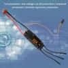 ANGGREK RC Brushless ESC, 40A Speed Controller Brushless ESC RC Drone Helicopter FPV Parts Accessories Eletronic Speed Controller for RC Remote Control (Black) view 4