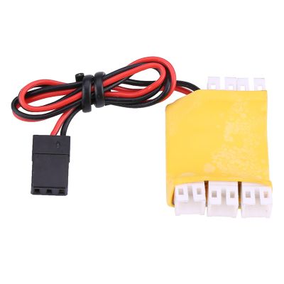 Dioche RC Lights, RC LED Lights Plastic with 8Pcs LED Lights RC Light Kit for RC Airplane