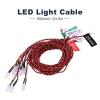 Dioche RC Lights, RC LED Lights Plastic with 8Pcs LED Lights RC Light Kit for RC Airplane view 2