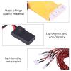 Dioche RC Lights, RC LED Lights Plastic with 8Pcs LED Lights RC Light Kit for RC Airplane view 3