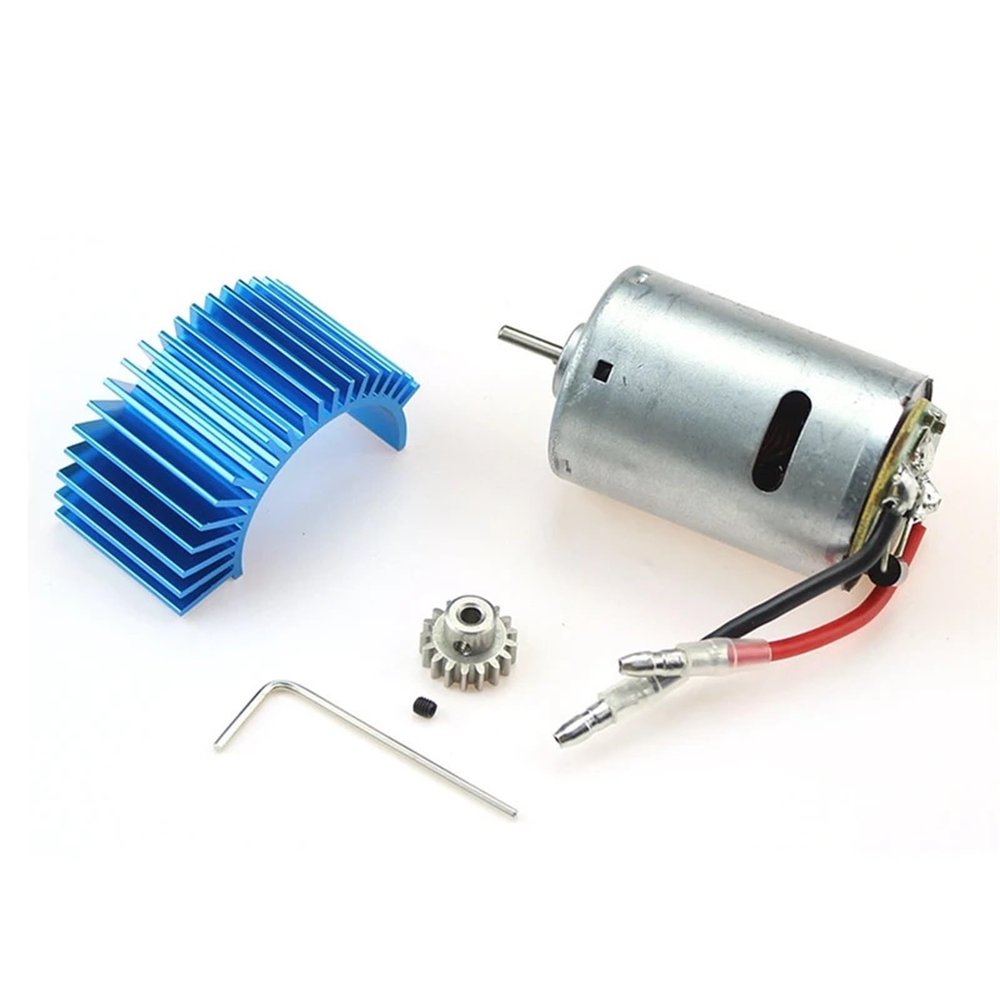 540 Brushed Motor with Heat Sink for Wl-Toys 12428 12423 12427 1/12 RC Car Upgrade Parts Accessories