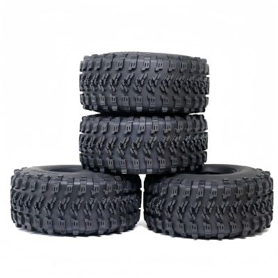 2.2" 135mm*55mm Rubber Rock Tyres Wheel Tires for 1:10 18 RC Crawler Car Axial SCX10 90046 AXI03007 TRX4 for Red-cat