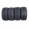2.2" 135mm*55mm Rubber Rock Tyres Wheel Tires for 1:10 18 RC Crawler Car Axial SCX10 90046 AXI03007 TRX4 for Red-cat view 3