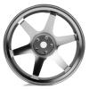 4P Aluminum Alloy6 Spoke Wheel Rim for RC 1/10 for On-Road 1052 for Dri-ft TE37+,Silver view 2