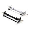 1:14 RC Metal Black/Silver Front Axle Steering Rod Link Pole for 1/14 for Tam-iya RC Tractor Truck Car(Black) view 3