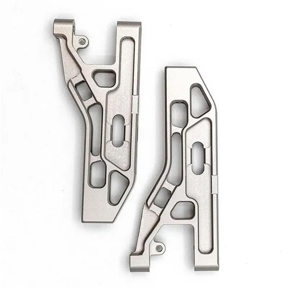 2pcs Metal Front Lower Suspension Arms for Team for Cor-Ally for Kro-nos XP 6S XTR 1/8 RC Car Upgrades Parts Accessories