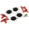for MIBI-DAO 4Pcs/lot Aluminum Sport Edition Brake Disc for 1/10 3 for Ra-CING for Saku-ra D3 D4 RC Drift Car Upgrade Parts(Blue) view 2