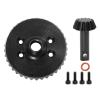37T 13T Steel Differential Gear Set Ring Gear Pinion Gear 5379X 5679R for Tra-xxas for Su-mit for E-Revo 1/10 RC Car Upgrade Parts(1PC) view 1