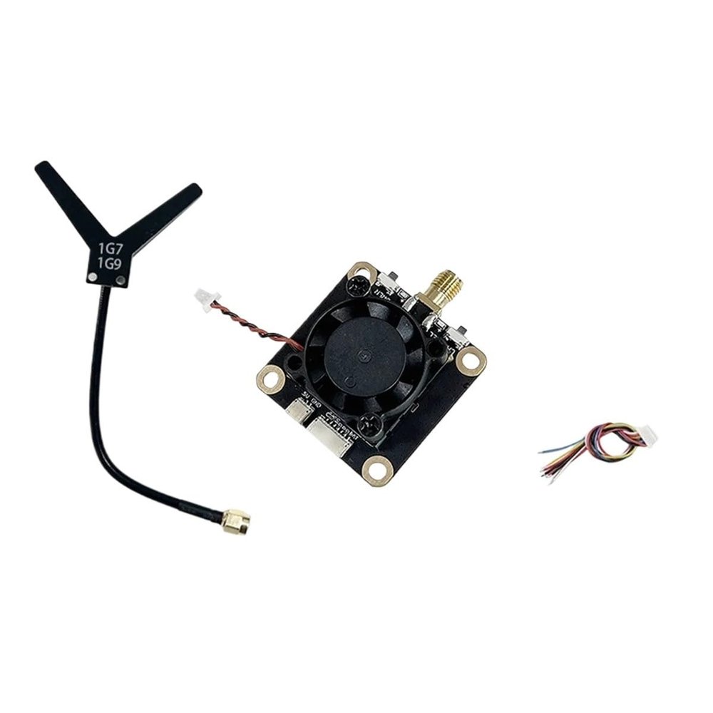 CUIPPWRJ 1.7G-1.9G 1.6W Video Transmitter Module 8CH PAL NTSC Compatible with Goggles