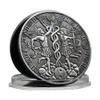 12pcs/Set Twelve Constellations Commemorative Coin Metal Vintage Lucky Coin Collection view 2