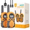 FOREDOM Rechargeable Walkie Talkies for Kids Walkie Talkies Long Range for Boy & Girl Age 3 to 12 Year Old Birthday Toys - 2 Pack view 1