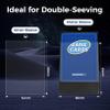1000 Pack Inner Card Sleeves, Premium Clear Inner Sleeves for Double-Sleeving, Protect All Your Standard Card, Trading Cards, 64x89mm view 2