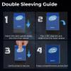 1000 Pack Inner Card Sleeves, Premium Clear Inner Sleeves for Double-Sleeving, Protect All Your Standard Card, Trading Cards, 64x89mm view 3