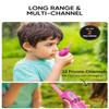 FOREDOM Rechargeable Walkie Talkies for Kids Walkie Talkies Long Range for Boy & Girl Age 3 to 12 Year Old Birthday Toys - 2 Pack view 2