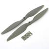 10 Pcs Propeller Props Four Axis Multi Axis RC Airplane CW/CCW Propellers (5 Pair) Compatible with MR 9045 1045 1145 1245 Replacement Blades(1245) view 3