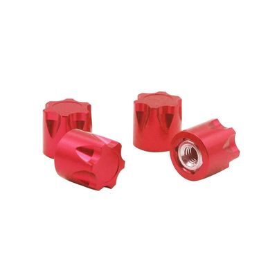 4pcs Cnc Aluminum Alloy M4 Nut Wheel Rim Hat Cap For 1/10 Rc Crawler(9)