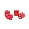 4pcs Cnc Aluminum Alloy M4 Nut Wheel Rim Hat Cap For 1/10 Rc Crawler(9) view 1
