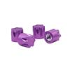 4pcs Cnc Aluminum Alloy M4 Nut Wheel Rim Hat Cap For 1/10 Rc Crawler(9) view 3