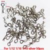 50pcs Rc Car Parts 1/5 1/6 1/7 1/8 1/8 1/12 1/16 Rc Cars Shell Body Clips Pins Housing Latch R Buckles Fixed(Khaki) view 2