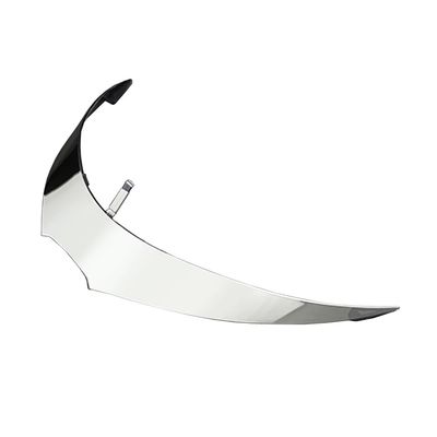 Z8 Motorcycle Helmet Spoiler Replacement,Helmet Rear Spoiler for Z8,RF1400,NXR2,CWR-F2 Helmet Small Tail Spoiler (Silver)
