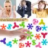 100pcs Bulk-Mini Finger Fidget Spinner Toys, Stress Relief Sensory Toys for Kids Teens Adults, Birthday Party Favors Gifts Christmas Stocking Classroom Prizes Supplies Valentine's Day Gifts view 4