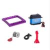 Steering/Winch Dual Servo Mount for 1/10 RC Rigs Crawler Capra SCX10 II Axle Comp TGH Rails LCG Chassis Kit Upgrade Part (Purple Blue Set) view 1