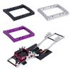 Steering/Winch Dual Servo Mount for 1/10 RC Rigs Crawler Capra SCX10 II Axle Comp TGH Rails LCG Chassis Kit Upgrade Part (Purple Blue Set) view 4
