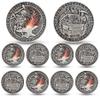 10PCS Skull Dumpster Fire Challenge Coin - The Strongest Steel is Forged Dumpster Fire Coin - Funny Desk Accessories for Work - Hilarious Coworker Go Away Token - Inspirational Gifts for Men Women view 1