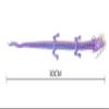 3D Printed Dragon,Chinese Dragon,12inch Flexible Articulated Dragon,Dragon Fidget Toys for Flexible Joints Luck Dragon for Home Office Desk Decoration,ADHD Toys, Surprise Fantasy Gifts(Sliver) view 2
