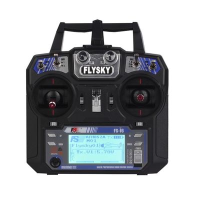 For FS-i6 2.4G 6CH For AFHDS RC trans With FS-iA6 FS-iA6B Receiver for Airplane Heli UAV Multicopter Drone(Mode1 i6 With iA6B)