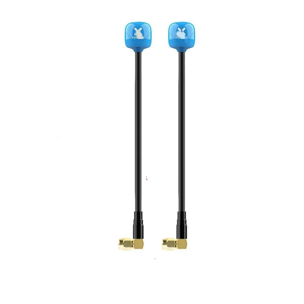 For Foxeer ant Lollipop 4 Plus 4+ FPV ant 5.8G 2.6Dbi RHCP SMA RPSMA UFL MMCX FPV Omni LDS ant For FPV Racing Drone(2pcs Blue SMA 15cm)