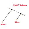 For 2.4G T Omnidirectional ant 40MM/90MM For ELRS EP1 EP2 Receiver For IPEX/For IPX/U.FL For TBS Tracer(1pcs 40MM 1pcs 90MM) view 2