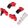 NMNRC Alum Steering Knuckles Caster Blocks Front Rear Hub Carrier & Body Clips Kit for Arrma 1/7 Felony Fireteam Mojave Infraction Limitless 6S Upgrades Part view 1