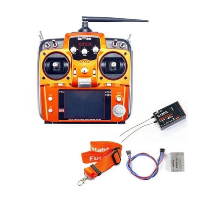 For RadioLink AT10 II 2.4Ghz 10CH RC trans with R12DS Receiver PRM-01 Voltage Return Module for RC Quadcopter Fixed Wing(Gold Mode 2)