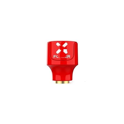 For Foxeer Lollipop 4 For Stubby ant 2.6DBi 5.8G RHCP LHCP FPV SMA RPSMA Micro Mushroom Receiver ant For FPV RC Drone Goggle(1PC LHCP Red RP-SMA)