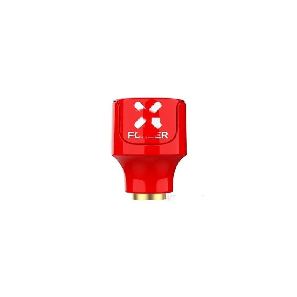 For Foxeer Lollipop 4 For Stubby ant 2.6DBi 5.8G RHCP LHCP FPV SMA RPSMA Micro Mushroom Receiver ant For FPV RC Drone Goggle(1PC LHCP Red RP-SMA)