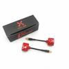 For Foxeer ant Lollipop 4 V4 FPV ant 5.8G 2.6Dbi For Stubby RHCP SMA RPSMA UFL Straight/Angle MMCX 7.2g For FPV RC Racing Drone(2pcs Red MMCX S V4) view 1