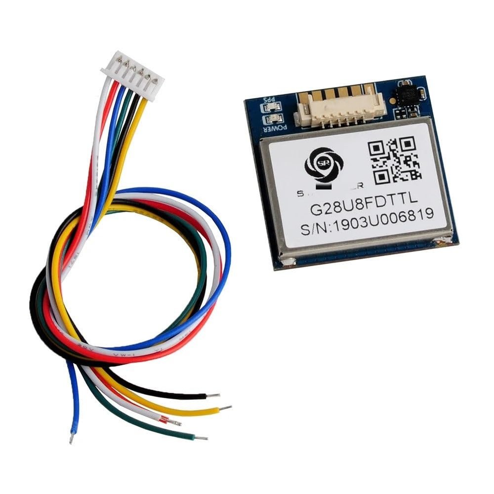 For M8030 GPS Module GLONASS Beidou 72CH For TTL 1-10Hz Frequency with Compass Flash High-sensitivity GNSS Receiver