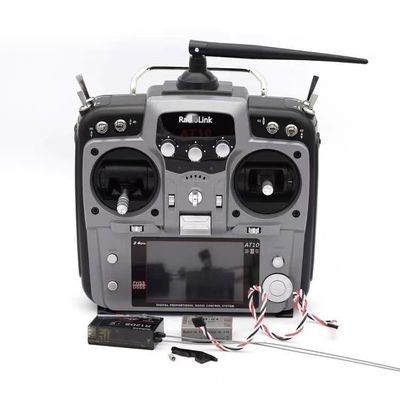 For RadioLink AT10 II 2.4Ghz 10CH RC trans with R12DS Receiver PRM-01 Voltage Return Module for RC Quadcopter Fixed Wing(Grey Mode1)