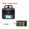 For FS-i6 2.4G 6CH For AFHDS RC trans With FS-iA6 FS-iA6B Receiver for Airplane Heli UAV Multicopter Drone(Mode1 i6 With iA6) view 2