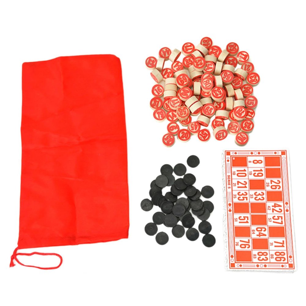 130x Bingo Tiles Bingo Chips for Traveling Wedding Gathering