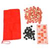 130x Bingo Tiles Bingo Chips for Traveling Wedding Gathering view 1