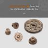 1/10 Scale RC Differential Metal Spur Gear Set 64T Main and 17T 21T 26T 29T Motor Gears for RedCat view 3